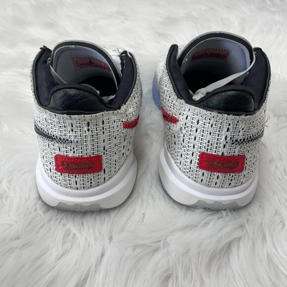 Nike LeBron 20 Low Mens Basketball Shoes White DJ5423-100 VNDS Size 10 - Picture 6 of 7